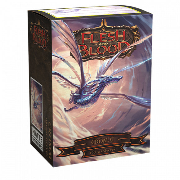 Dragon Shield Sleeves: Standard- Matte 'Flesh & Blood Cromai' Art, Limited Edition (100 ct.).