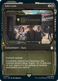 Magic: The Gathering Single - Universes Beyond: Fallout - Idolized (Showcase) - Rare/0327 Lightly Played