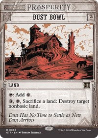 Magic: The Gathering Single - Outlaws of Thunder Junction: Breaking News - Dust Bowl - FOIL Rare/0065 - Lightly Played