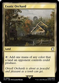 Magic: The Gathering Single - Universes Beyond: Fallout - Exotic Orchard - FOIL Rare/0264 Lightly Played