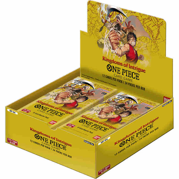One Piece TCG - Kingdoms of Intrigue (OP-04) Booster Pack