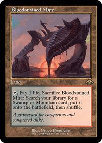 Magic: The Gathering Single - Modern Horizons 3 - Bloodstained Mire (Retro Frame) - Rare/0435 - Lightly Played