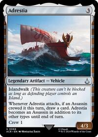 Magic: The Gathering Single - Universes Beyond: Assassin's Creed - Adrestia - FOIL Uncommon/0068 - Lightly Played