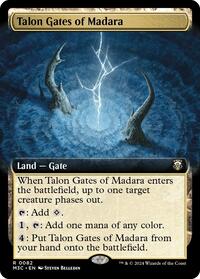 Magic: The Gathering Single - Commander: Modern Horizons 3 - Talon Gates of Madara (Extended Art) - Rare/0082 - Lightly Played