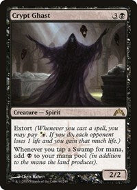 Magic: The Gathering Single - Gatecrash - Crypt Ghast - Rare/61 - Lightly Played