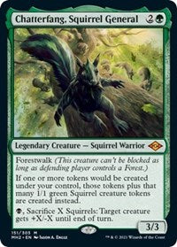 Magic: The Gathering Single - Modern Horizons 2 - Chatterfang, Squirrel General - Mythic/151 Lightly Played