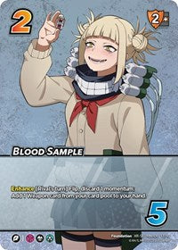 Universus Single - My Hero Academia: Jet Burn - Blood Sample (XR) - XR-SE/12 - Lightly Played