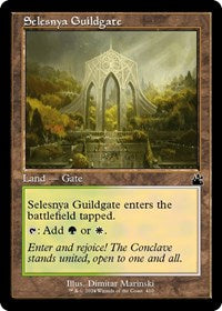 Magic: The Gathering Single - Ravnica Remastered - Selesnya Guildgate (Retro Frame) (Foil) - Common/410 Lightly Played