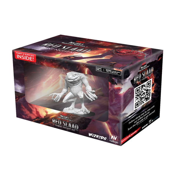 Dungeons & Dragons: Nolzur's Marvelous Unpainted Miniatures - Red Slaad Paint Night Kit 7