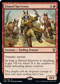 Magic: The Gathering Single - Commander Legends: Battle for Baldur's Gate - Elturel Survivors - Rare/172 Lightly Played