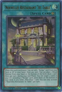 Yu-Gi-Oh! YuGiOh Single - Wild Survivors - Nouvelles Restaurant "At Table" - Ultra Rare/WISU-EN035 Lightly Played