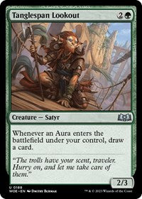 Magic: The Gathering Single - Wilds of Eldraine - Tanglespan Lookout - FOIL Uncommon/0188 Lightly Played
