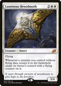 Magic: The Gathering Single - Ikoria: Lair of Behemoths - Luminous Broodmoth - Mythic/021 Lightly Played