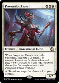 Magic: The Gathering Single - March of the Machine - Progenitor Exarch - Rare/0032 - Lightly Played
