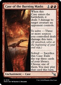 Magic: The Gathering Single - Murders at Karlov Manor - Case of the Burning Masks - FOIL Uncommon/0113 Lightly Played