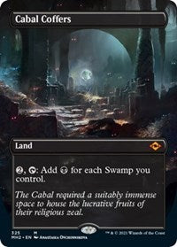 Magic: The Gathering Single - Modern Horizons 2 - Cabal Coffers (Borderless) - Mythic/325 Lightly Played