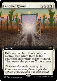 Magic: The Gathering Single - Outlaws of Thunder Junction - Another Round (Extended Art) - FOIL Rare/0307 Lightly Played