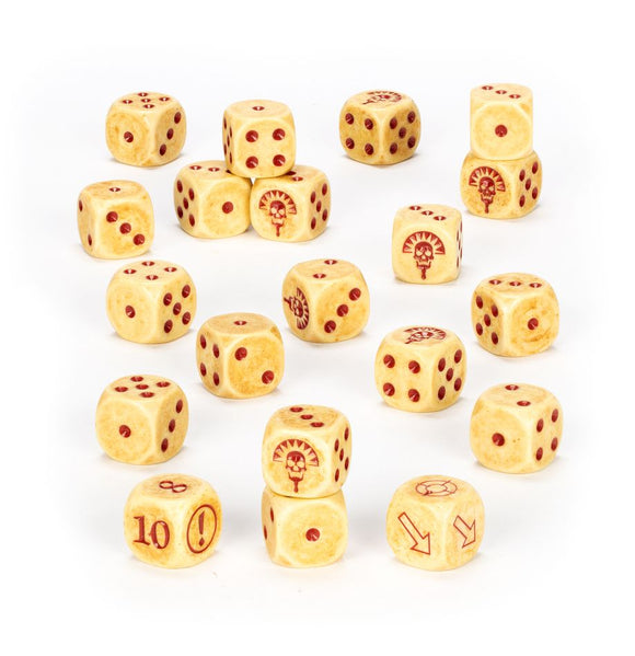 Warhammer: The Old World - Tomb Kings of Khemri Dice Set