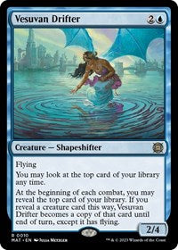 Magic: The Gathering Single - March of the Machine: The Aftermath - Vesuvan Drifter (Foil) - Rare/0010 - Lightly Played