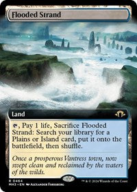 Magic: The Gathering Single - Modern Horizons 3 - Flooded Strand (Extended Art) - FOIL Rare/0464 - Lightly Played