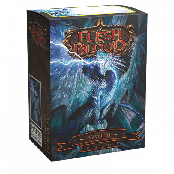 Dragon Shield Sleeves: Standard- Matte 'Flesh & Blood Azvolai' Art, Limited Edition (100 ct.)