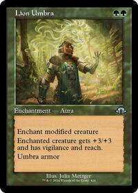 Magic: The Gathering Single - Modern Horizons 3 - Lion Umbra (Retro Frame) - Uncommon/0426 - Lightly Played