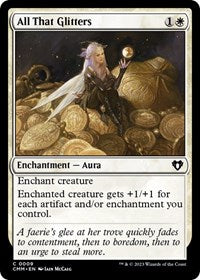 Magic: The Gathering Single - Commander Masters - All That Glitters - FOIL Common/0009 - Lightly Played