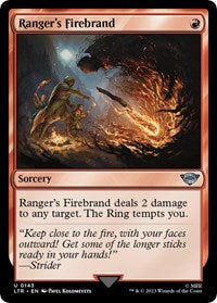 Magic: The Gathering Single - Universes Beyond: The Lord of the Rings: Tales of Middle-earth - Ranger's Firebrand (Foil) - Uncommon/0143 - Lightly Played