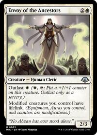 Magic: The Gathering Single - Modern Horizons 3 - Envoy of the Ancestors - FOIL Uncommon/0023 - Lightly Played