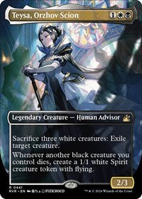 Magic: The Gathering Single - Ravnica Remastered - Teysa, Orzhov Scion (Anime Borderless) - Rare/0441 Lightly Played