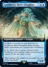 Magic: The Gathering Single - Universes Beyond: The Lord of the Rings: Tales of Middle-earth - Goldberry, River-Daughter (Extended Art) - Rare/0351 - Lightly Played