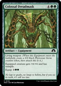 Magic: The Gathering Single - Modern Horizons 3 - Colossal Dreadmask - FOIL Common/0148 - Lightly Played