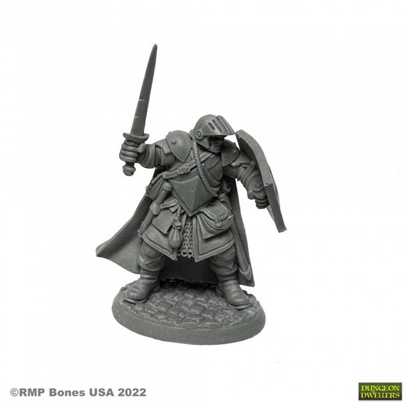 Reaper Bones USA - BARAN BLACKTREE, VETERAN WARRIOR 07002