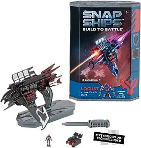 Snap Ships Tactics Constructible Miniatures Game - LOCUST C.L.A.W. STEALTH CRAFT