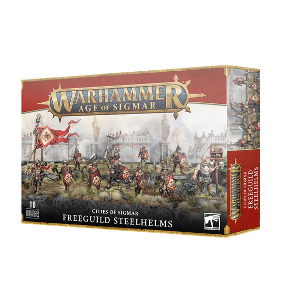 Warhammer Age of Sigmar - Cities of Sigmar FREEGUILD STEELHELMS
