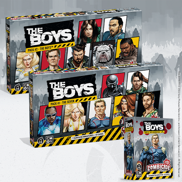 Zombicide - THE BOYS™ Character Packs