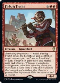 Magic: The Gathering - Commander Legends: Battle for Baldur's Gate - Firbolg Flutist - Rare/174 Lightly Played