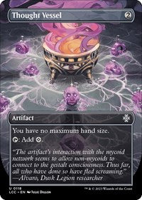 Magic: The Gathering Single - Commander: The Lost Caverns of Ixalan - Thought Vessel (Borderless) - Uncommon/0118 Lightly Played