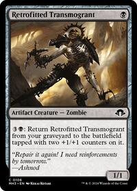 Magic: The Gathering Single - Modern Horizons 3 - Retrofitted Transmogrant - FOIL Common/0106 - Lightly Played