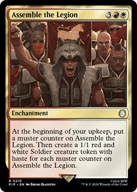 Magic: The Gathering Single - Universes Beyond: Fallout - Assemble the Legion - FOIL Rare/0210 Lightly Played