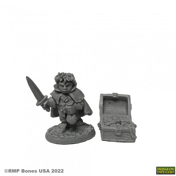 Bones USA Dungeon Dwellers - STITCH THIMBLETOE, HALFLING THIEF 07004