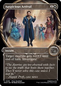 Magic: The Gathering Single - Murders at Karlov Manor - Auspicious Arrival (Showcase) - Common/0288 Lightly Played