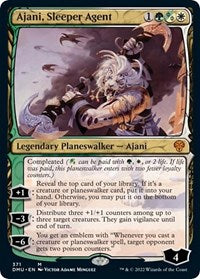 Magic: The Gathering Single - Dominaria United - Ajani, Sleeper Agent (Foil) - Mythic/371 Lightly Played