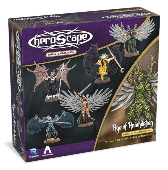 Heroscape: Revna's Rebuke: Kyrie Warriors Army Expansion Premium Painted Edition