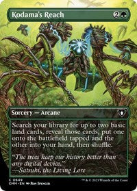 Magic: The Gathering Single - Commander Masters - Kodama's Reach (Borderless) - FOIL Common/0649 - Lightly Played