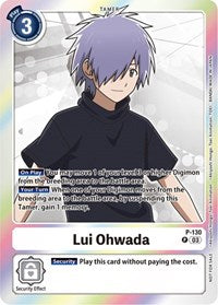 Digimon Single - Digimon Promotion Cards - Lui Ohwada (Tamer Party Pack -The Beginning- Ver. 2.0) - Promo/P-130 Lightly Played