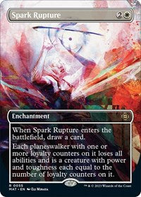 Magic: The Gathering Single - March of the Machine: The Aftermath - Spark Rupture (Borderless) (Foil) - Rare/0055 - Lightly Played