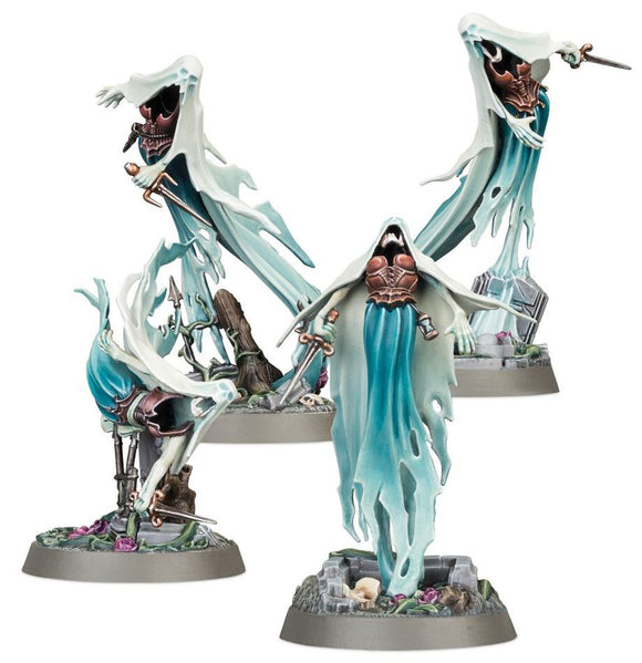 Warhammer Age of Sigmar -Nighthaunt Myrmourn Banshees (EASY TO BUILD)