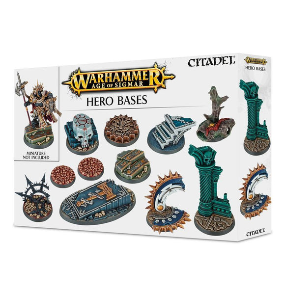 Warhammer 40,000 - WARHAMMER AGE OF SIGMAR HERO BASES