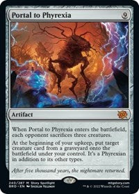 Magic: The Gathering Single - The Brothers' War - Portal to Phyrexia - Mythic/240 - Lightly Played